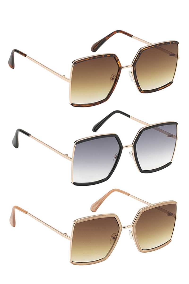 Stylish Side Rimless Design Sunglasses