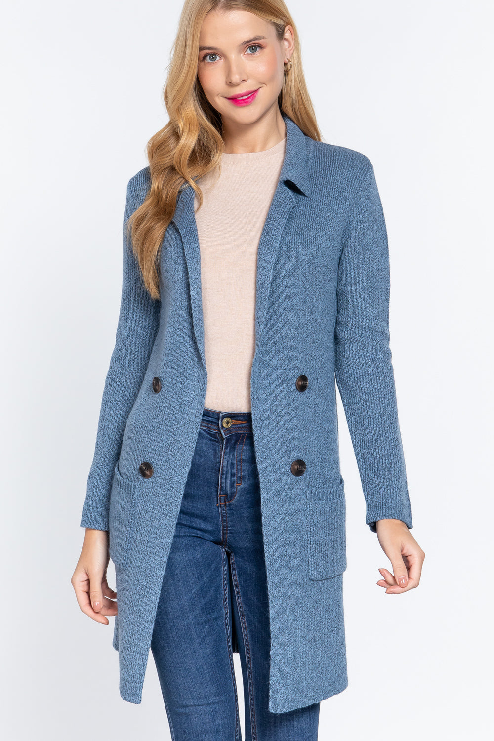 Long Sleeve Sweater Jacket